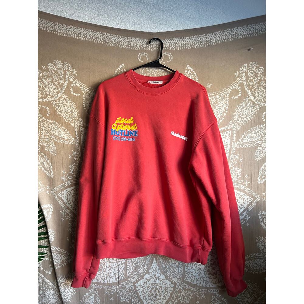 Madhappy Red Sweatshirt